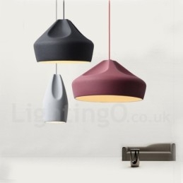 Suspension moderne contemporaine multicolore