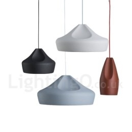 Suspension moderne contemporaine multicolore