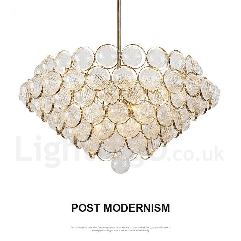 Suspension de luxe moderne et contemporaine à 1 lumière