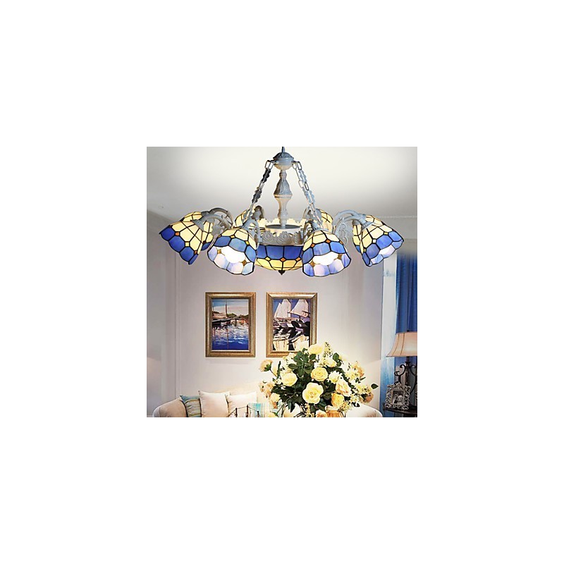 Lampes frontales et lanternes créatives 8 + 1 de style rural méditerranéen