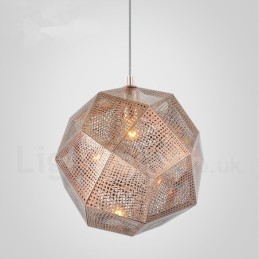 Suspension moderne contemporaine à 1 lumière en forme de globe