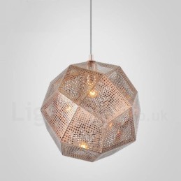 Suspension moderne contemporaine à 1 lumière en forme de globe
