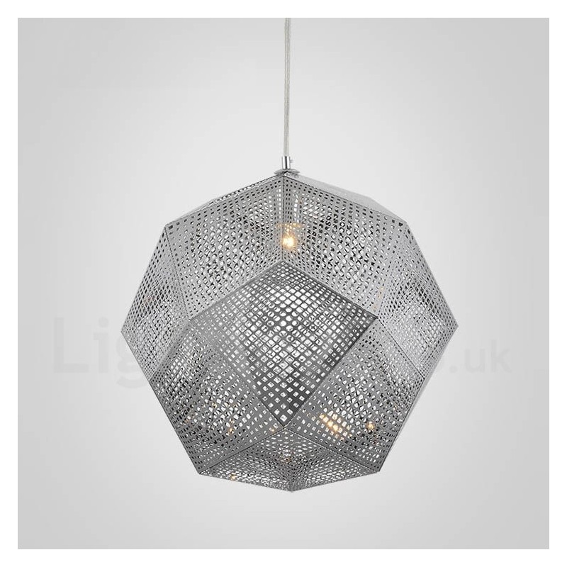 Suspension moderne contemporaine à 1 lumière en forme de globe