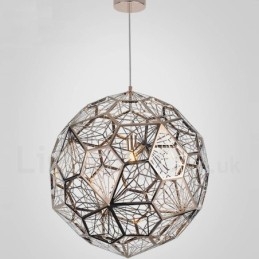 Suspension moderne contemporaine à 1 lumière en forme de globe