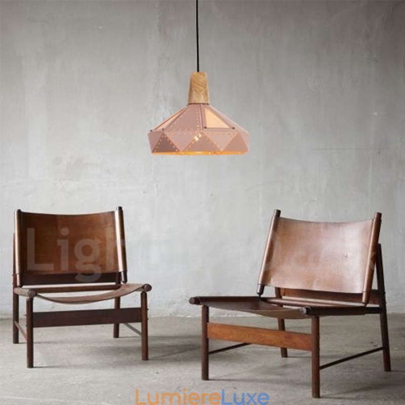 Suspension simple à 1 lumière, style contemporain et multicolore