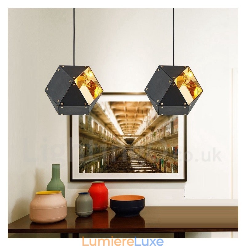 Suspension moderne et contemporaine à 1 lumière