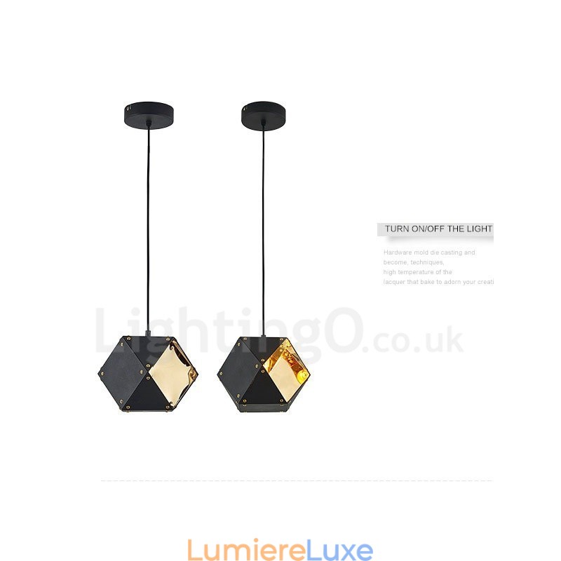 Suspension moderne et contemporaine à 1 lumière