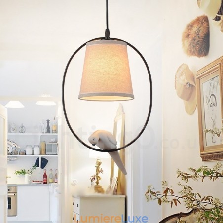 Suspension vintage rustique à 1 lumière Suspension vintage rustique à 1 lumière