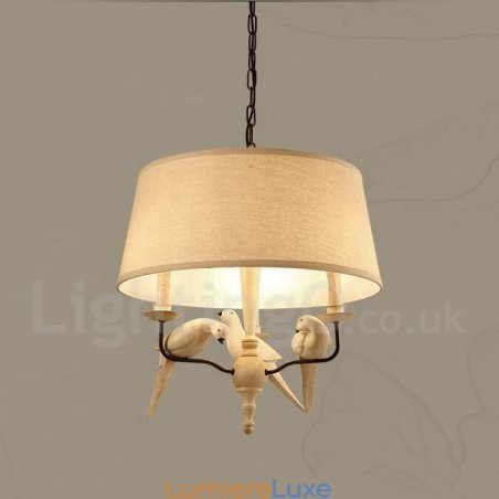 Suspension vintage rustique à 3 lumières Suspension vintage rustique à 3 lumières