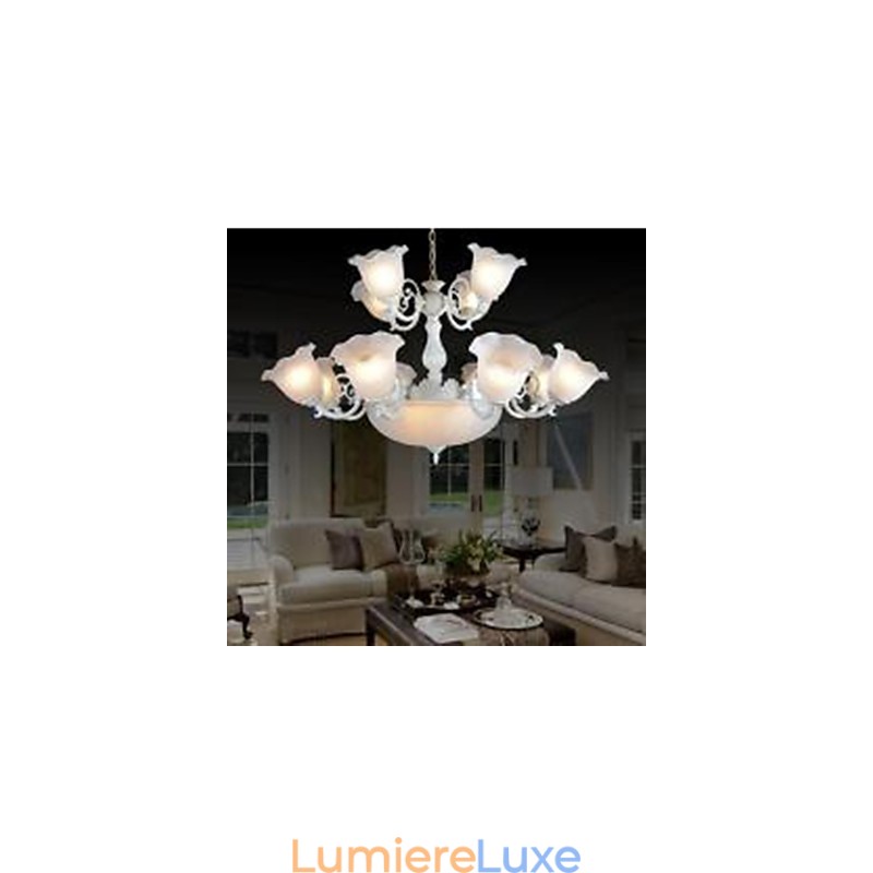 Lustre Traditionnel Classique Vintage Rétro Métal