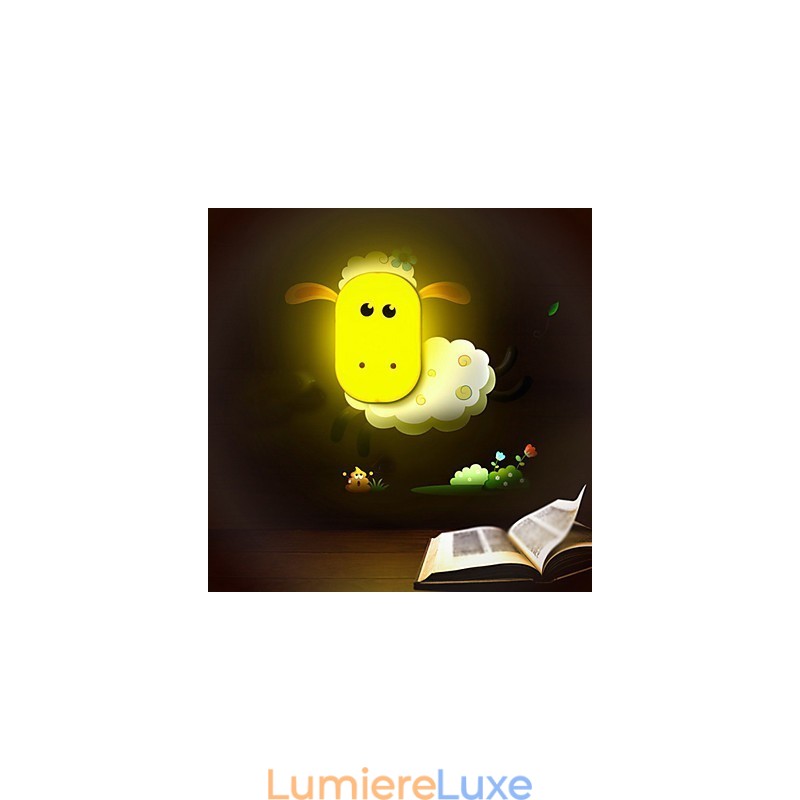 Lampe murale intelligente Creative Spirit pour enfants, petite veilleuse à contrôle de lumière