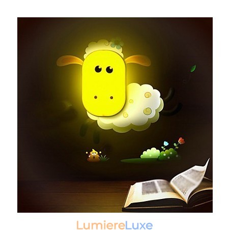 Lampe murale intelligente Creative Spirit pour enfants, petite veilleuse à contrôle de lumière Lampe murale intelligente Creative Spirit pour enfants, petite veilleuse à contrôle de lumière