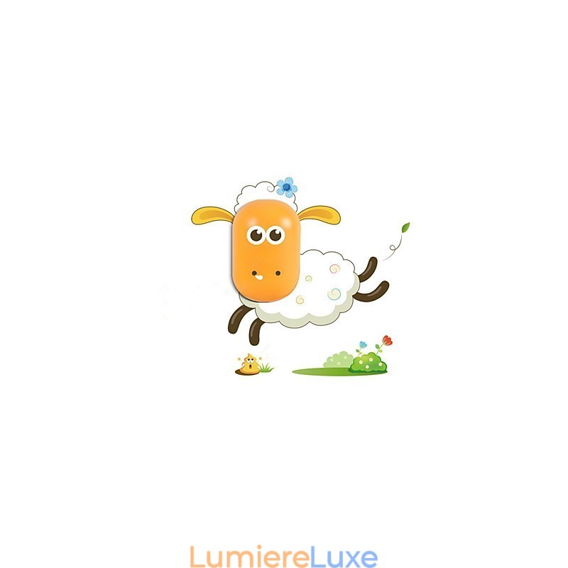 Lampe murale intelligente Creative Spirit pour enfants, petite veilleuse à contrôle de lumière