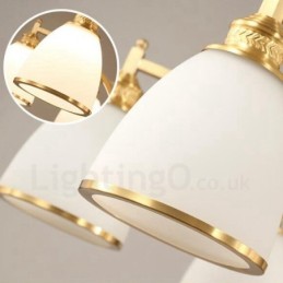 Lustre rustique à 10 lumières en métal et cuivre intégré