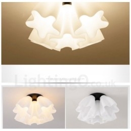 Lustre rustique intégré à 5 lumières