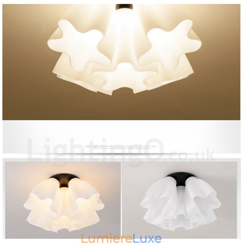 Lustre rustique intégré à 5 lumières
