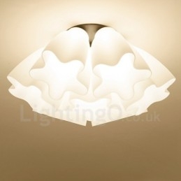 Lustre rustique intégré à 7 lumières