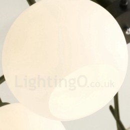 Lustre intégré classique traditionnel à 8 lumières