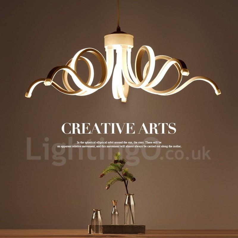 Lustre intégré contemporain moderne
