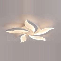 Lustre intégré contemporain moderne à 5 lumières