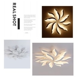 Lustre intégré contemporain moderne à 15 lumières de 128 W