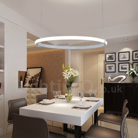 Lustre contemporain moderne Ring Lustre contemporain moderne Ring