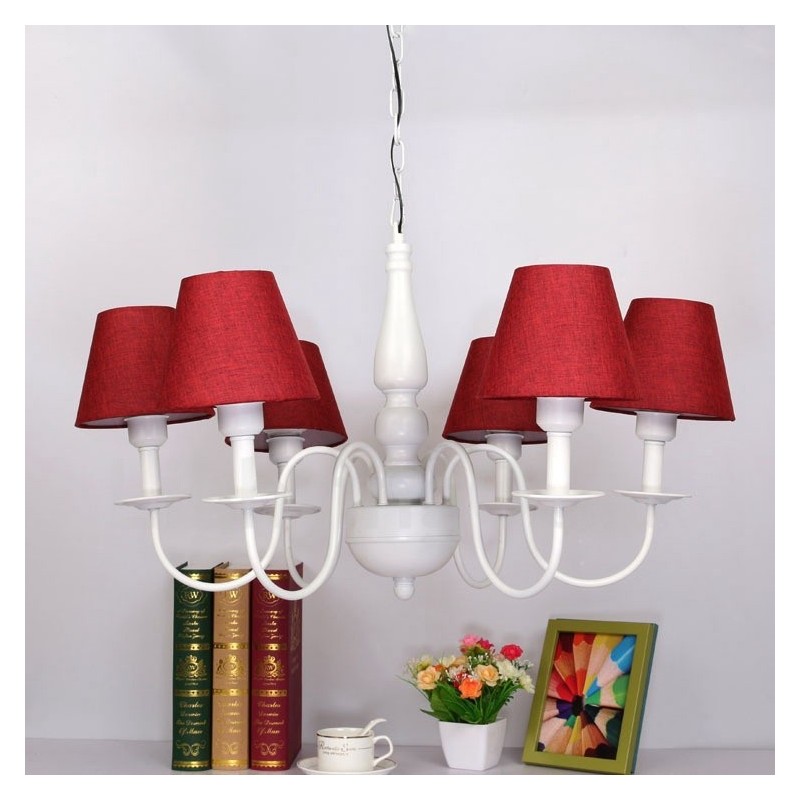 Lustre traditionnel classique intégré en métal