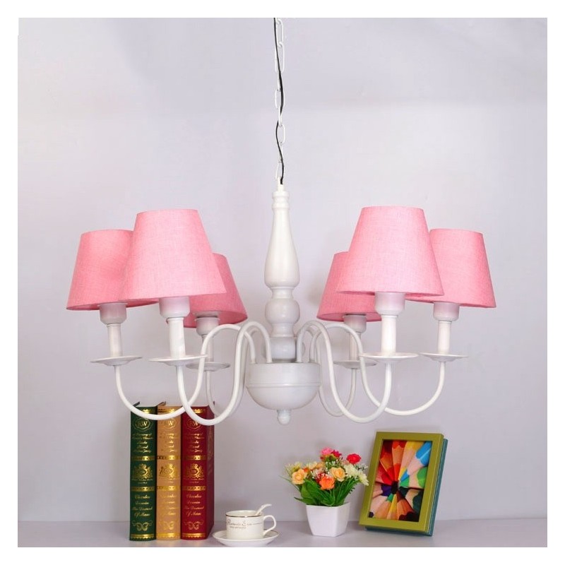 Lustre traditionnel classique intégré en métal