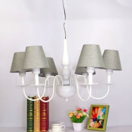 Lustre traditionnel classique intégré en métal