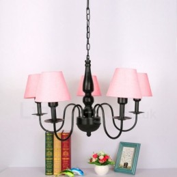 Lustre en métal intégré de style méditerranéen