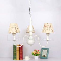Lustre traditionnel classique intégré en métal
