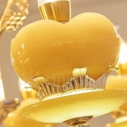 Lustre en métal intégré classique traditionnel à 15 lumières