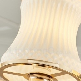 Lustre de luxe traditionnel classique à 6 lumières avec bougies intégrées en métal