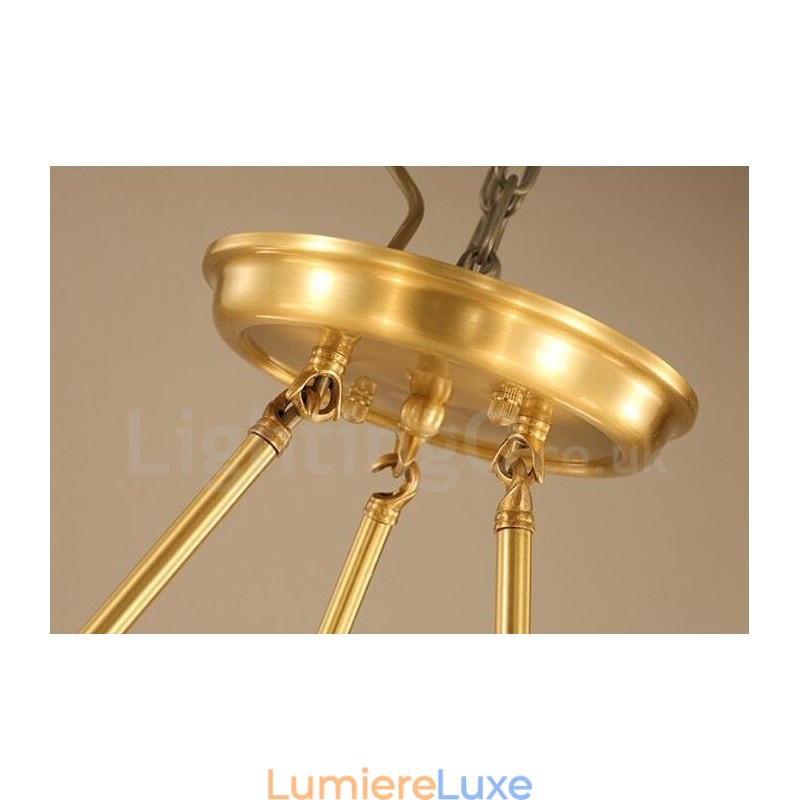 Lustre rustique en métal intégré à 10 lumières
