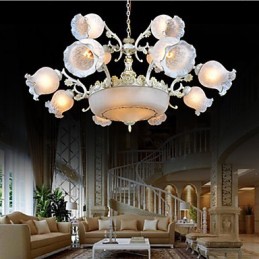Lustre Traditionnel Classique Vintage Rétro Métal