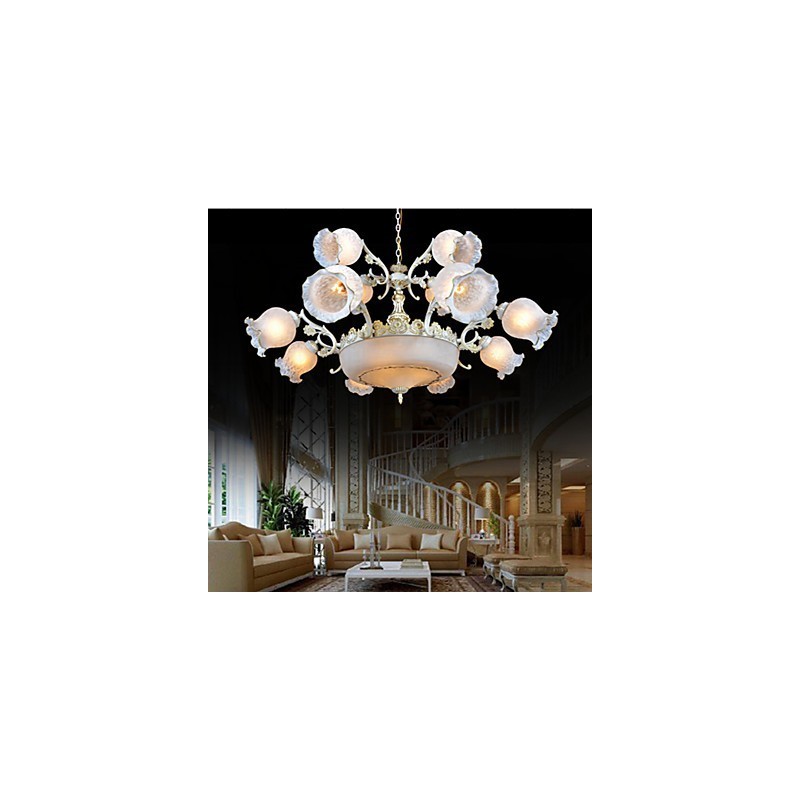 Lustre Traditionnel Classique Vintage Rétro Métal