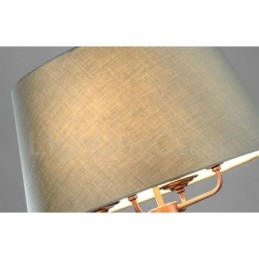 Lustre rustique en métal intégré à 4 lumières