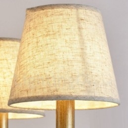 Lustre en métal intégré à 8 lumières de style rustique