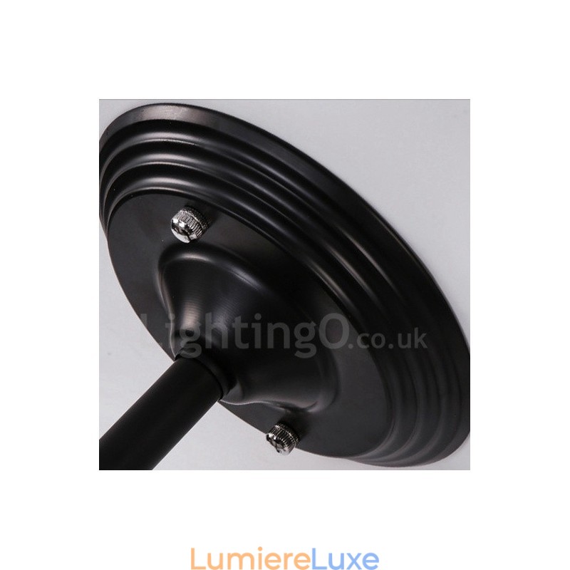 Lustre rustique intégré à 6 lumières