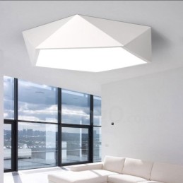 Plafonnier encastré en métal intégré contemporain moderne