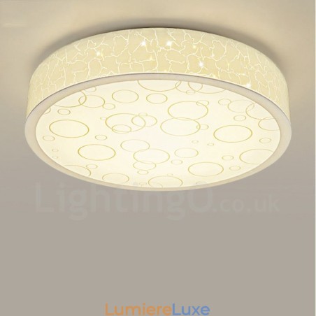 Plafonnier encastré en métal intégré contemporain moderne