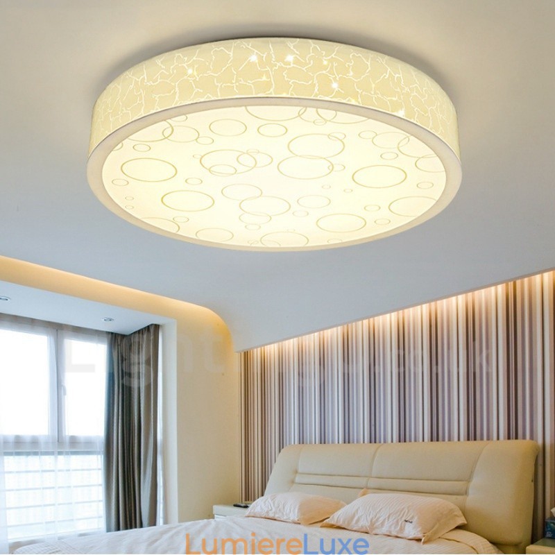 Plafonnier encastré en métal intégré contemporain moderne