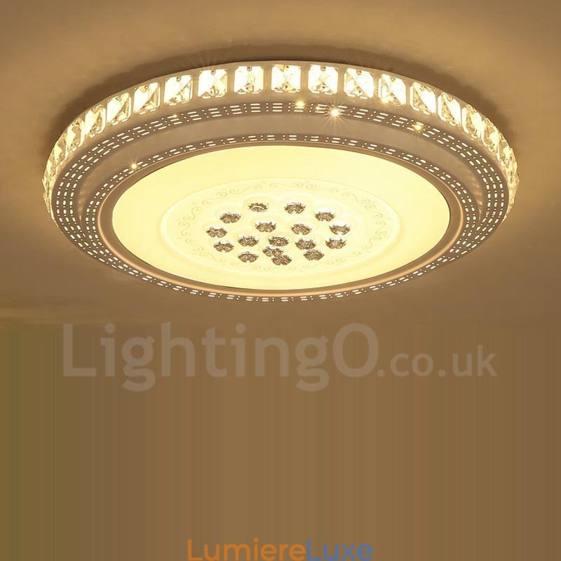 Luminaire encastré de salle de bain moderne et contemporain en métal