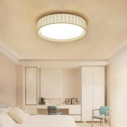 Plafonnier encastré en métal intégré contemporain moderne