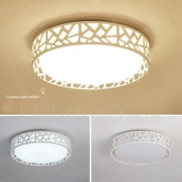 Plafonnier encastré en métal intégré contemporain moderne