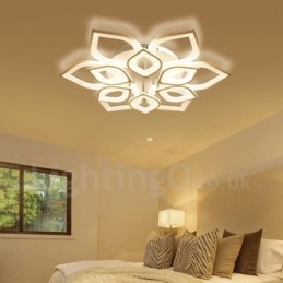 Plafonnier encastré contemporain moderne à 12 lumières