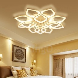 Plafonnier encastré contemporain moderne à 12 lumières