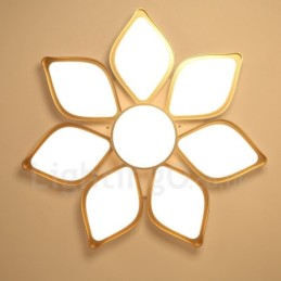 Plafonnier encastré en métal intégré contemporain moderne à 8 lumières