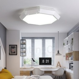Plafonnier encastré en métal intégré contemporain moderne