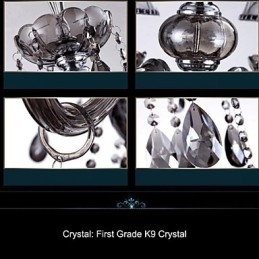 Lustre en cristal de luxe Lustre en cristal K9